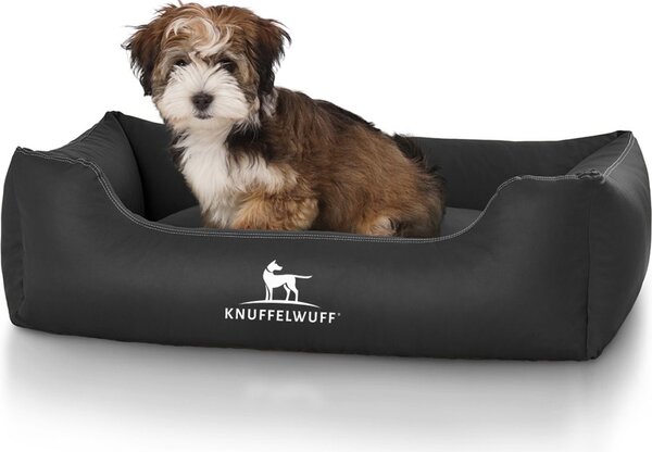 Cuccia per cani Sidney in Pelle finta L nero