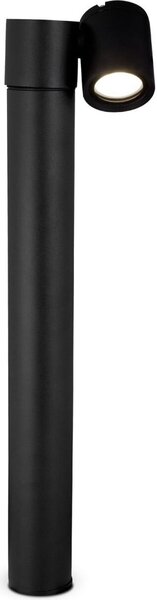 Luce da esterno Alluminio GU10 IP54 regolabile 55 cm di altezza Nero Moderno