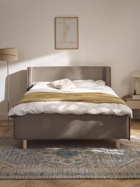 Letto imbottito con cassetti Arche