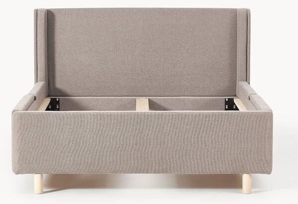 Letto imbottito con cassetti Arche