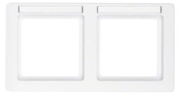 Berker 10226019 Cornice con campo di scrittura bianco polare, comprensiva di Berker Q.1