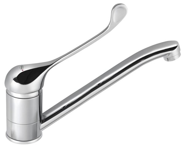 Rubinetto da cucina HOFFER, leva lunga, 221 mm, cromo