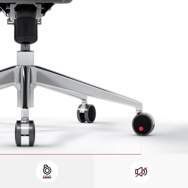 Sedia ergonimica Diablo V-Basic: nero
