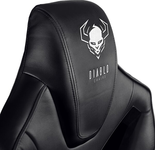 Sedia da gaming Diablo X-Fighter Normal Size: nero