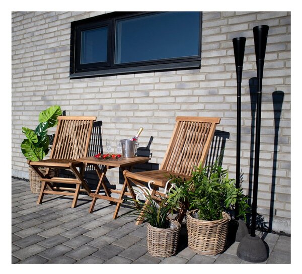 Set di coprivaso in vimini 4 pz ø 40 cm Bogor – House Nordic