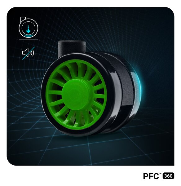 Sedia da gaming Diablo X-Horn 2.0 Normal Size: nero-verde