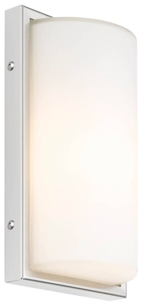 LCD Applique da esterno 040 con sensore, bianco