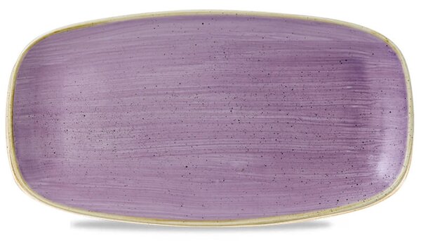 Churchill Stonecast Lavender Vassoio Chef Rettangolare No. 4 Cm 35,5x18,9 In Porcellana Vetrificata Lilla