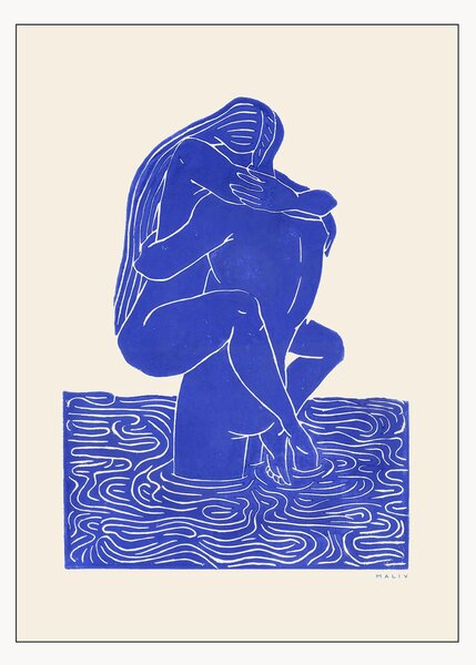 Poster Maliv Blue