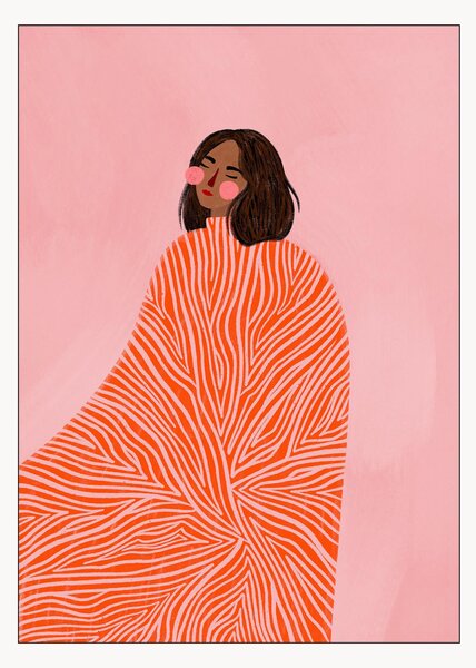 Poster The Woman With the Swirls