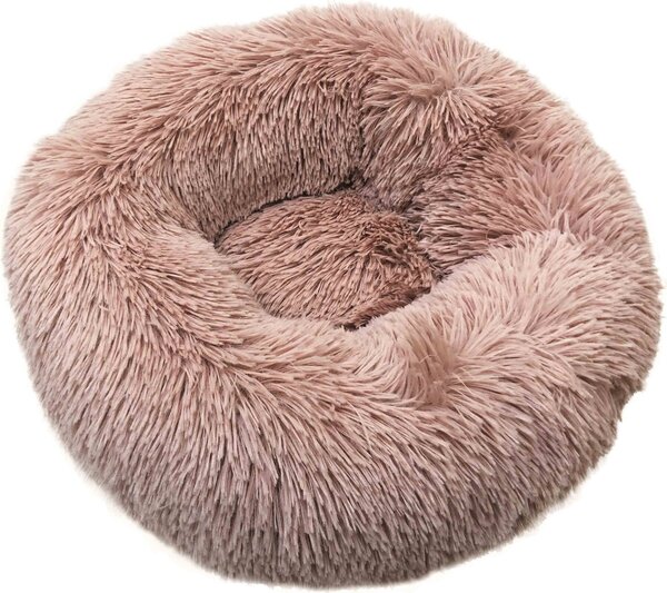 Cuccia per cani Nobby "Kuscheldonut" Esla, rosa antico, dimensioni: Ø 110 x 35 cm