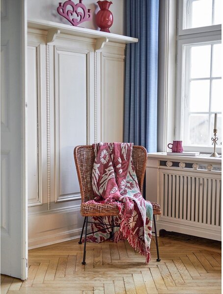 Coperta in cotone riciclato 130x160 cm Jangal – Bloomingville
