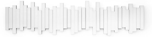 Attaccapanni da parete bianco in plastica 72 cm Sticks – Umbra