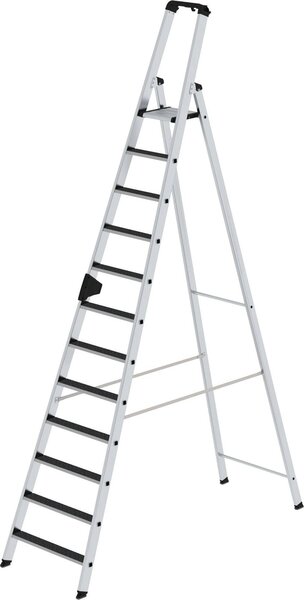 Scaletta per accesso da un solo lato con gradino a clip R13 12 gradini