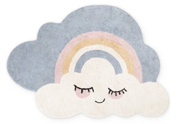 Tappeto per bambini color crema in cotone lavabile/tessuto a mano 140x200 cm Snuggle Nappi – Hanse Home
