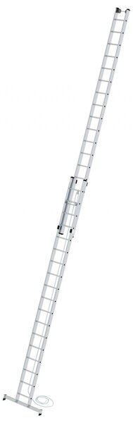 Scala di accesso a fune in 2 parti con traversa nivello® 2x18 pioli