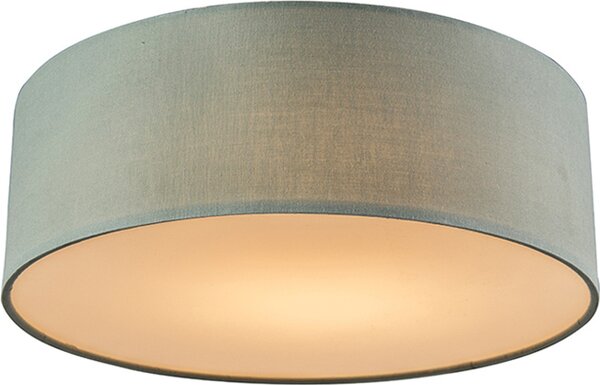 Lampada da soffitto verde da 30 cm con LED Drum LED