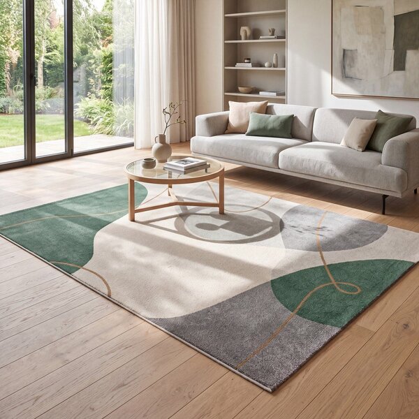 Tappeto verde 120x170 cm Edesa – Universal