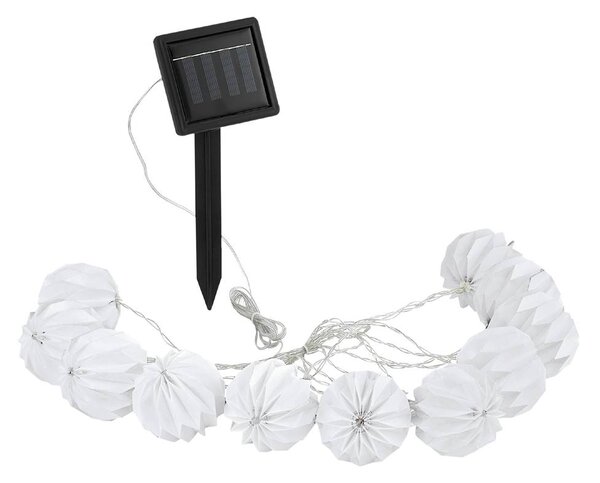 EGLO 48846, Catena luminosa, Plastica, Nero, Bianco, 2 m, Nero, Non adatto a bambini di età inferiore a 36 mesi