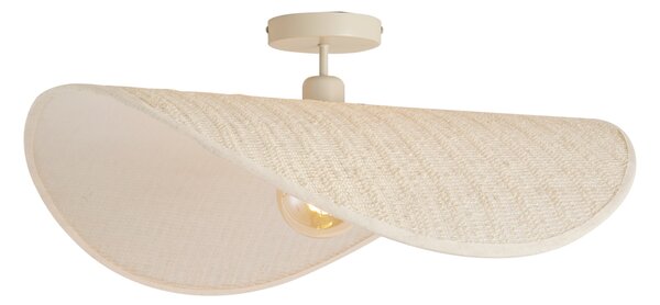 Plafoniera moderna beige 65cm - Hat