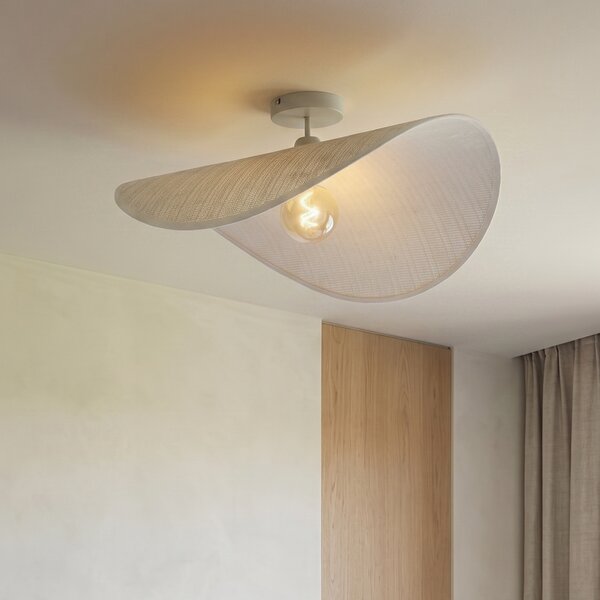Plafoniera moderna beige 65cm - Hat