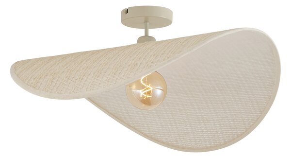 Plafoniera moderna beige 65cm - Hat