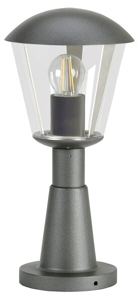Albert Albert - Lampada da terra 620554 in fusione di alluminio resistente alla corrosione con vetro acrilico
