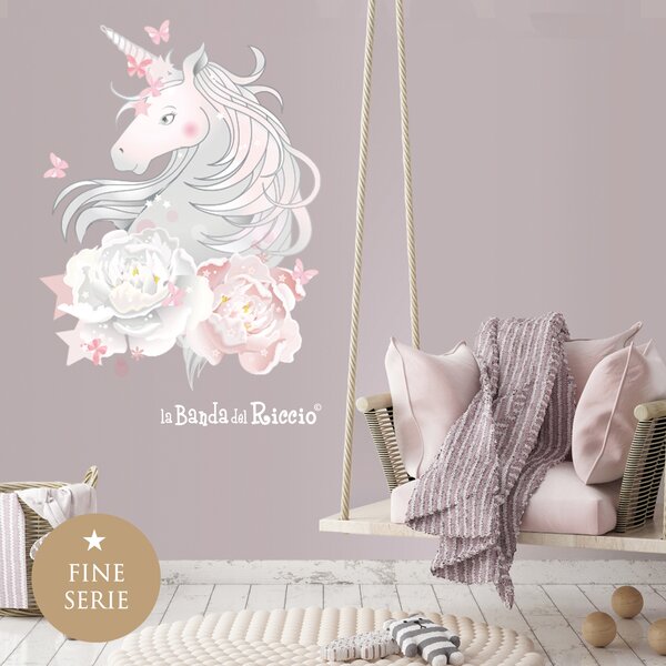 Junior Unicorno - Adesivi Murali per Bambini