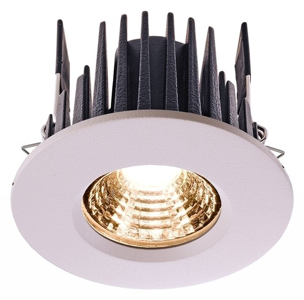 Potente faretto LED con protezione IP65 aumentata, Variante: 8W LED, 4200K, bianco