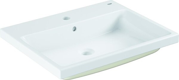 Lavabo da incasso GROHE Cube Ceramic bianco 600 x 490 3947900H