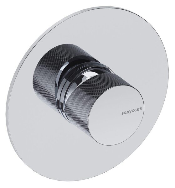 SANYCCES LOOP K Miscelatore doccia da incasso con corpo da incasso, cromato