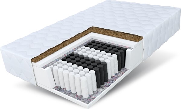Materasso a sacco HOME PLUS 100x200 cm con noce di cocco 17cm