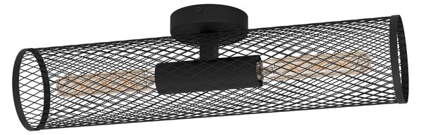 Eglo plafoniera Redcliffe 1 luce nera