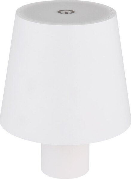Lampada da tavolo a LED, lampada a bottiglia, touch dimmer, batteria ricaricabile, H 13 cm