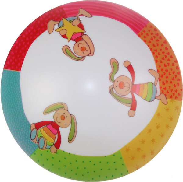 Ciotola da soffitto Niermann Rainbow Rabbit; Presa: E27 Colore: colorato Larghezza: 35 cm Lunghezza: 35 cm Altezza: 9 cm; 662