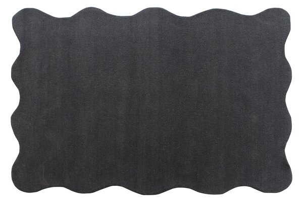 Tappeto taftato 100% lana 160 x 230 cm Grigio antracite 2100g/m² - MERONE