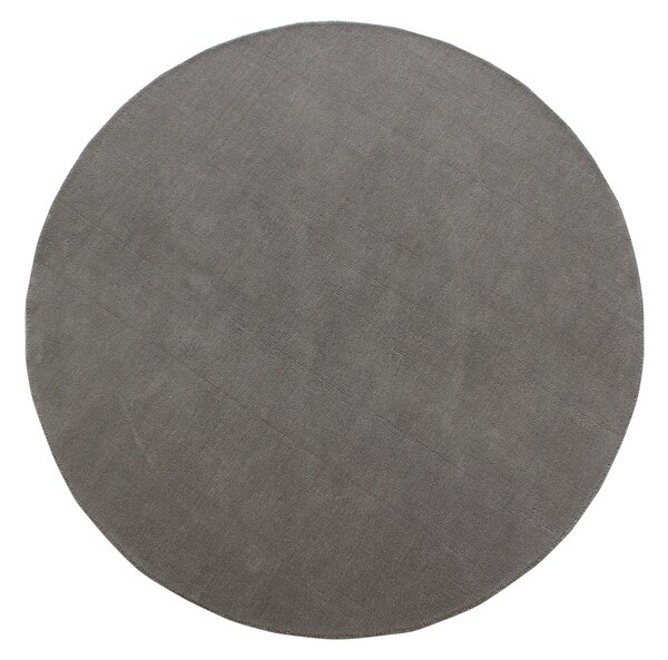 Tappeto rotondo 100% lana tessuto a mano D. 200 cm Talpa 1800g/m² - SELINA