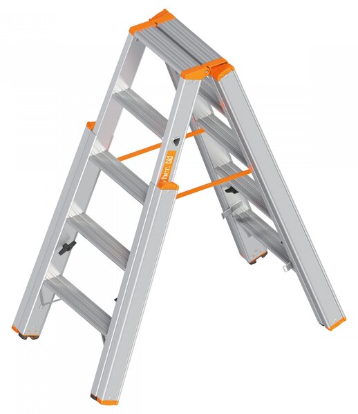 Layher Topic 1062 Scala a pioli con 6 gradini 2,95 m AH