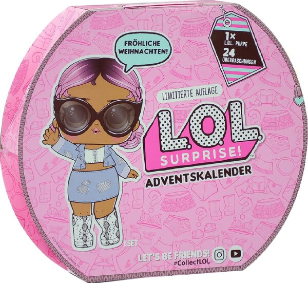 MGA Entertainment 118510GR - Calendario dell'Avvento a sorpresa L.O.L. 2021