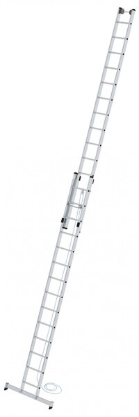 Scala di accesso a fune in 2 parti con traversa nivello® 2x14 pioli
