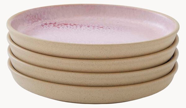 Set di 4 piatti da dessert Minerals