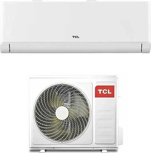 TCL Climatizzatore 9000 Btu Inverter Monosplit Condizionatore con Pompa di Calore Classe A++/A+ R32 (Unit Interna + Unit Esterna) - SN09P5S0 + ST