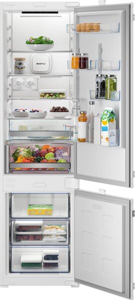 Beko Frigorifero da Incasso Combinato Capacit 300 Litri Classe energetica D Raffreddamento No Frost colore Bianco - B7BCNA325HS1