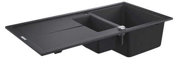 GROHE K400 lavello in granito 500 x 1000 mm nero 31642AP0