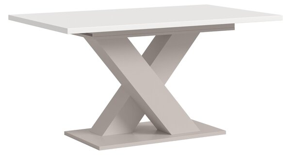 Xonox.home Tavolo da pranzo Motion Imitazione cashmere/ imitazione bianco L/A/P: 150x76x90 cm