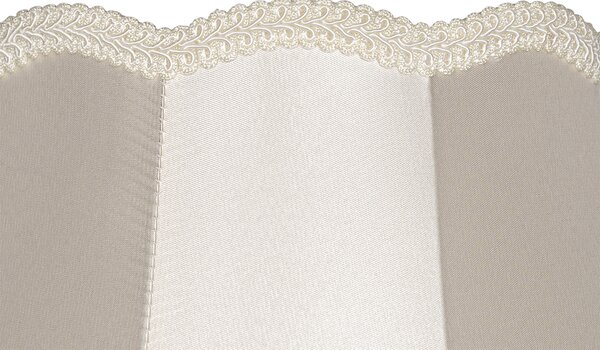 Paralume in tessuto crema 30 cm - Granny