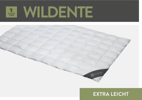 Spessarttraum Piumino Piumino d'oca selvatica 155 x 220 cm Extra leggero