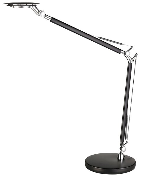Lampada da tavolo Alco LED 9215 ABS alluminio e ferro 6W nero