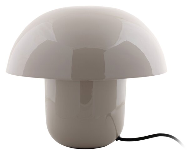 Leitmotiv - Lampada da tavolo Fat Mushroom - Grigio - 29x29x25cm Lampada da tavolo - Lampada da comodino, soggiorno, camera da letto