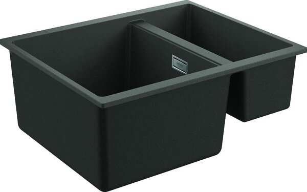 Lavello composito Grohe K500 60-C 55,5/46 1,5 giri, 555 x 460 mm nero granito